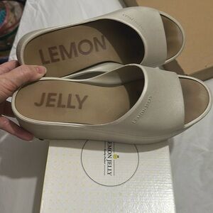 LEMON JELLY SLIDES $45
Euro size 41 US 9.5
